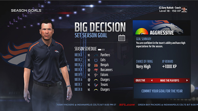 Coaches Are The Least Important Aspect of Madden Franchise Mode - This isn't a big decision... it's a non-decision.